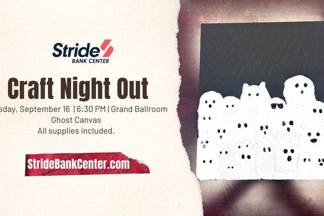 Craft Night - Ghost Canvas presales in Enid