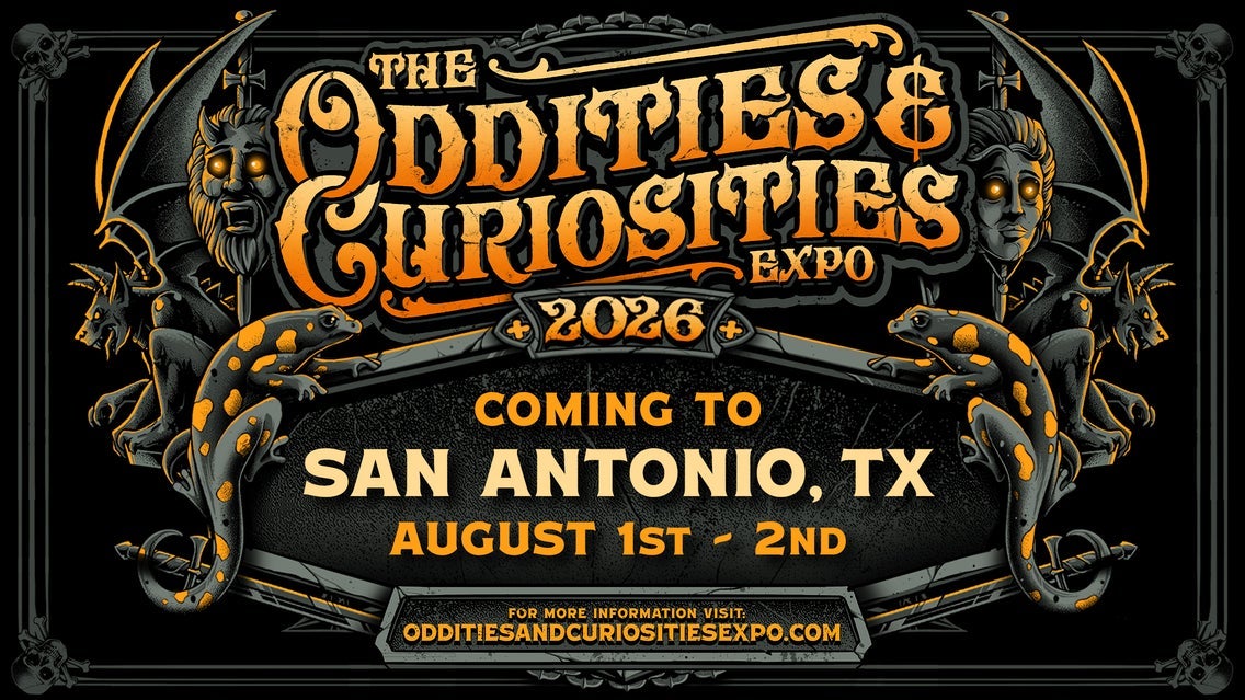Oddities & Curiosities Expo:Octopus Wet Specimen Class 10 AM-12 PM