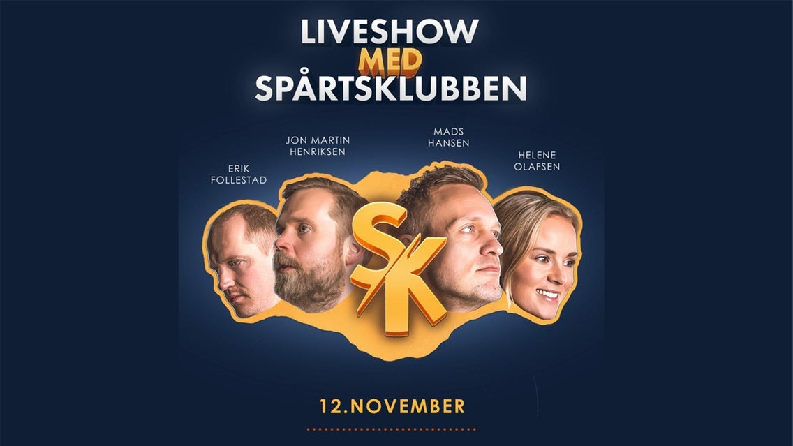 Liveshow med Spårtsklubben