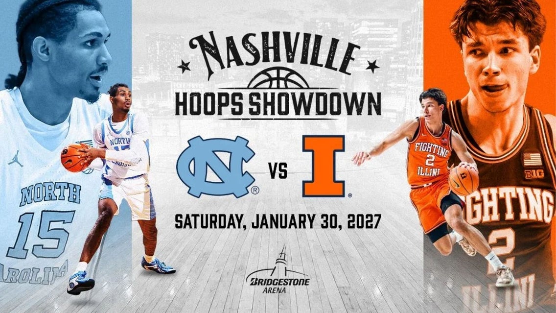 2027 Nashville Hoops Showdown: North Carolina vs. Illinois