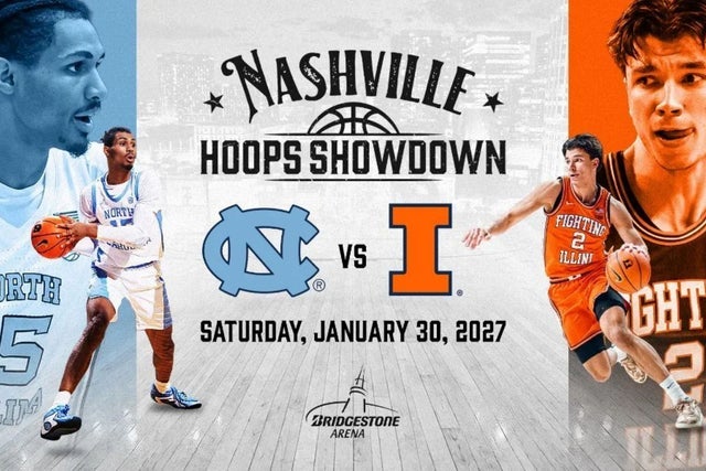 2027 Nashville Hoops Showdown: North Carolina v Illinois