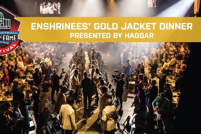 Enshrinees' Gold Jacket Dinner Pres. By Haggar