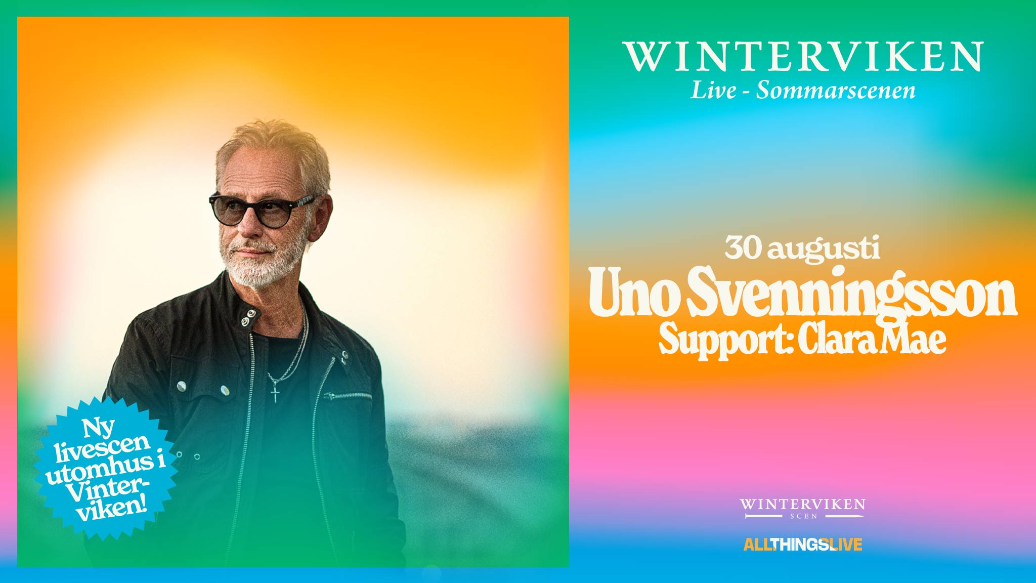 Winterviken live – Uno Svenningsson – 2026-08-30