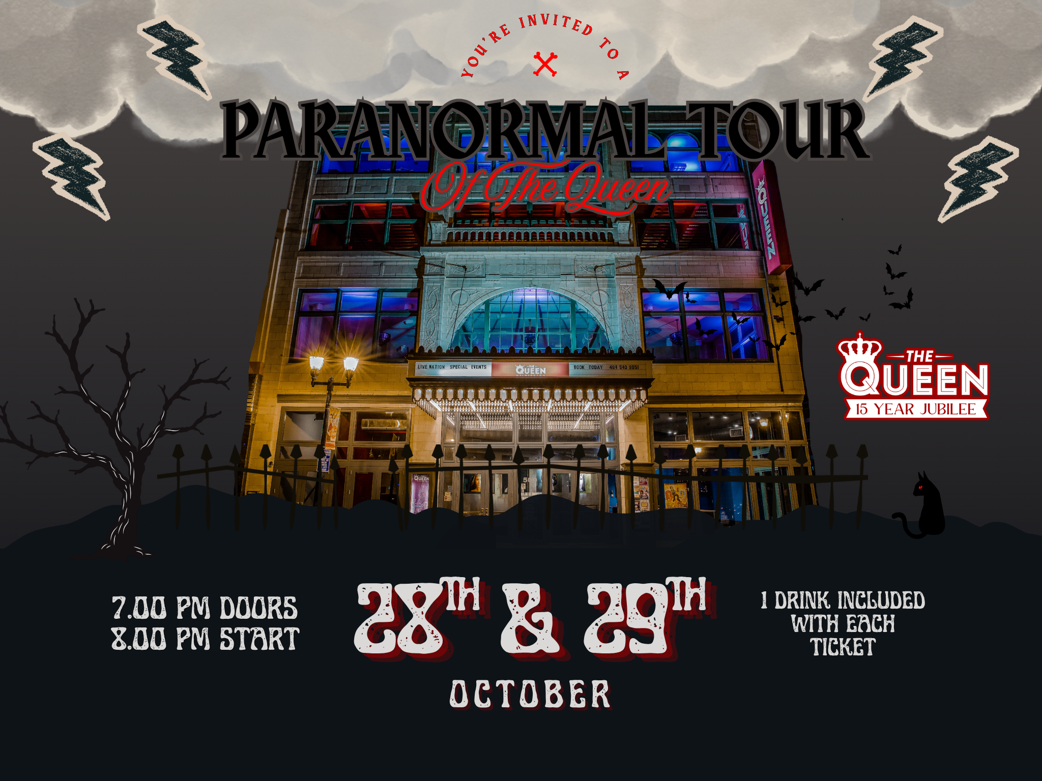 Paranormal Tour at The Queen