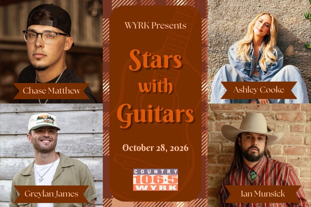 WYRK Stars with Guitars Fall Acoustic Concert 