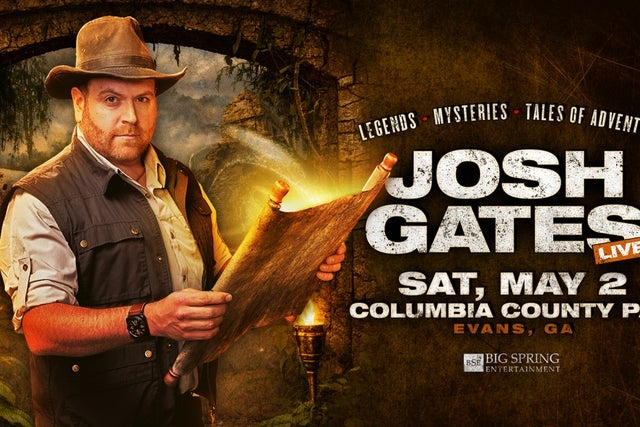 Presales to josh gates: members use these when buying pre-sale tickets