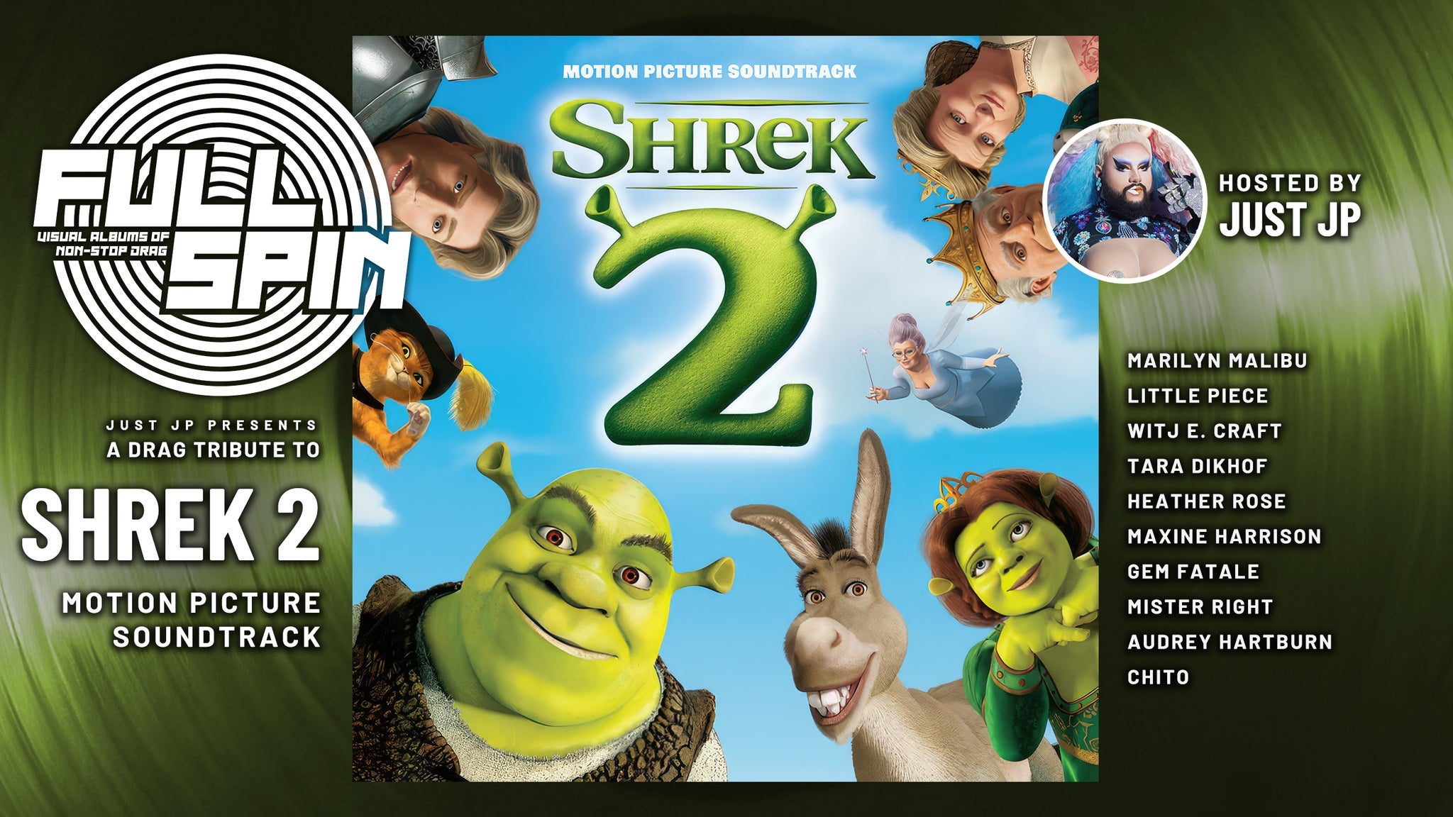 Full Spin: Shrek 2 Soundtrack at Crystal Ballroom at Somerville Theatre – Somerville, MA