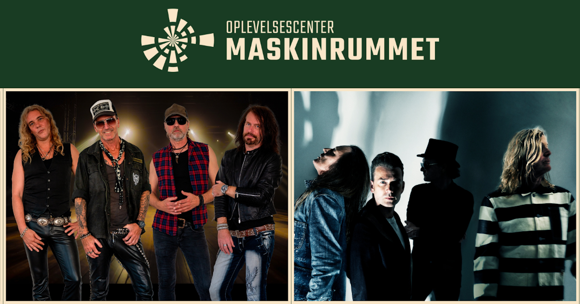 Oplevelsescenter Maskinrummet Skagen – Udendørs koncerter – 2026-07-15