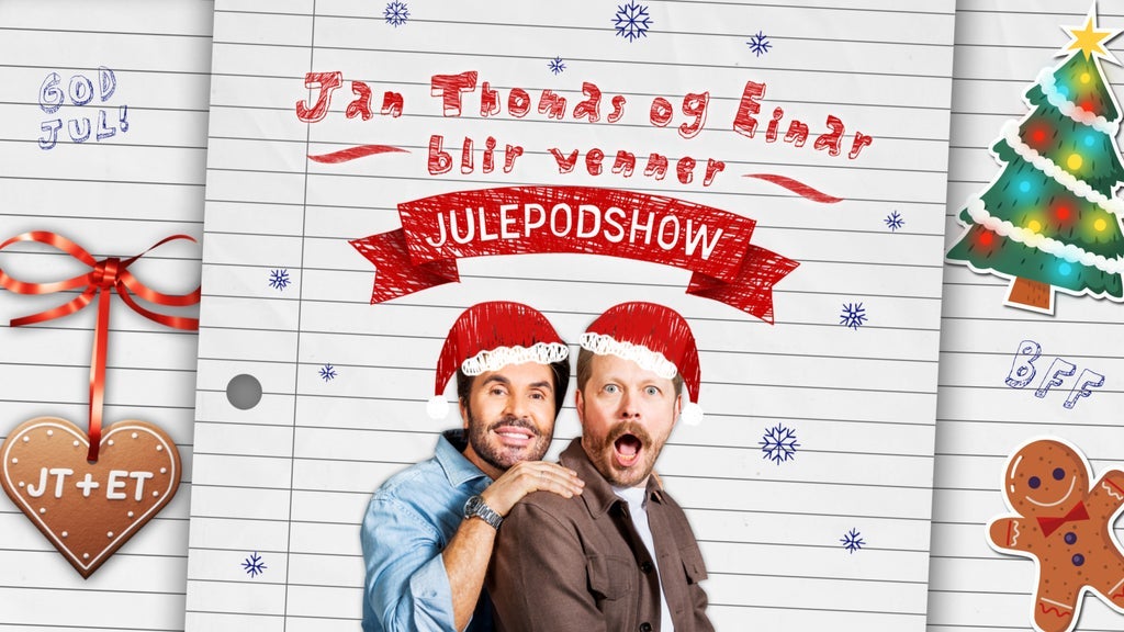 Jan Thomas og Einar blir venner - Julepodshow