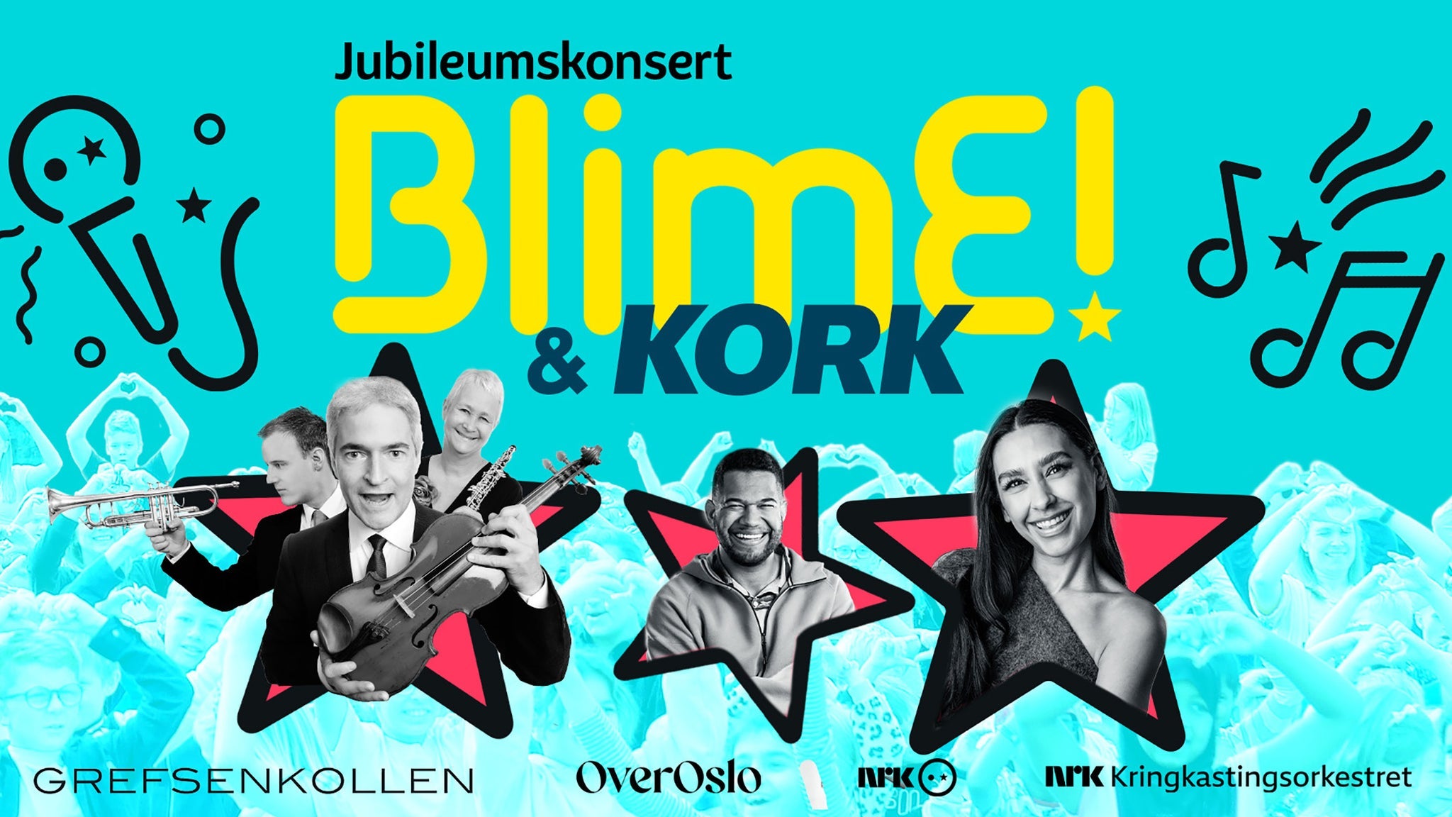 Jubileumskonsert med KORK og BlimE-artister – 2025-06-15
