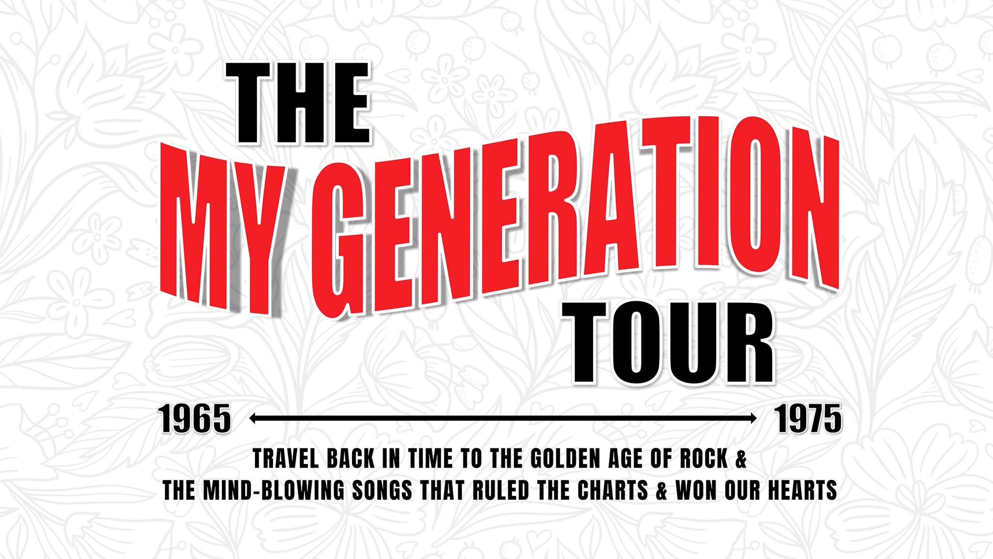 The My Generation Tour