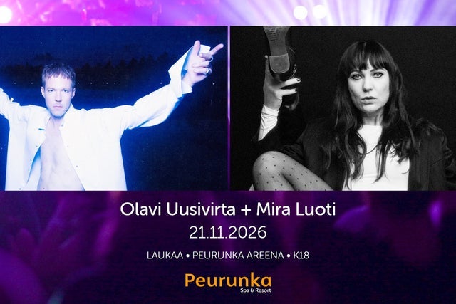 Ticket Reselling Olavi Uusivirta + Mira Luoti