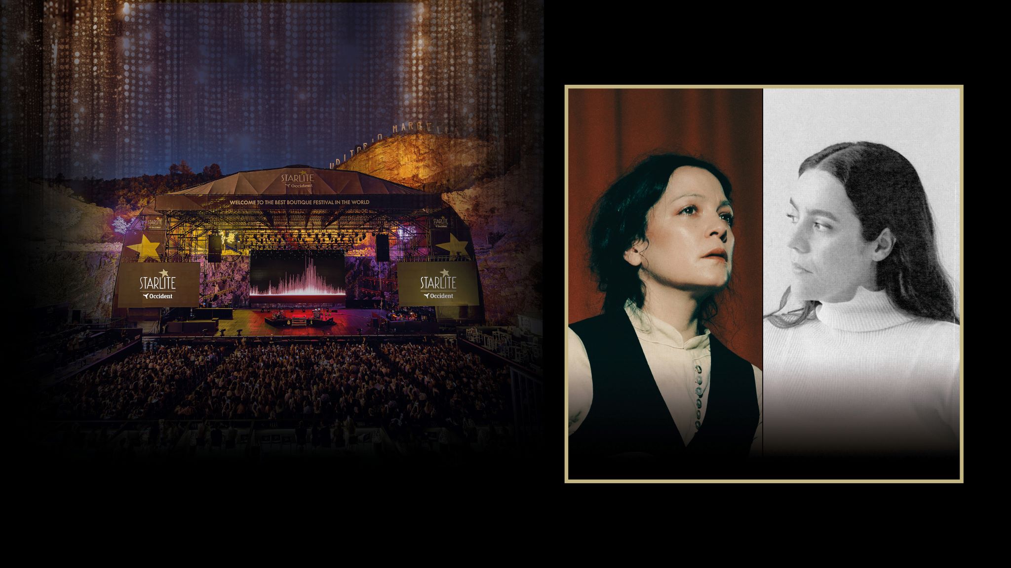 Natalia Lafourcade y Valeria Castro 