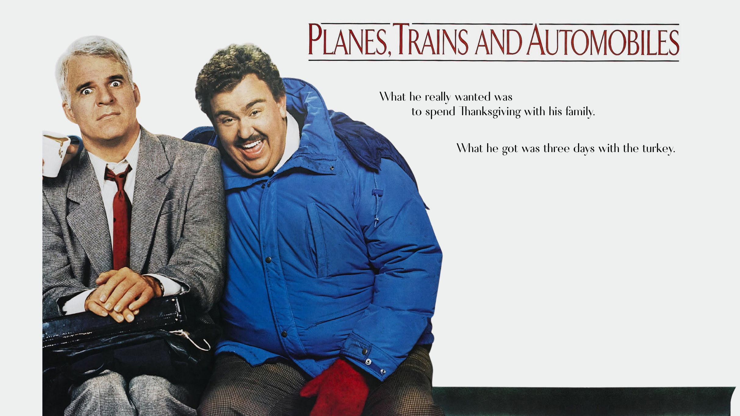 Tacoma City Theaters: Movie Series - Planes, Trains and Automobiles