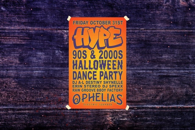 HYPE 90s & 2000s Halloween Dance Party presales in Denver