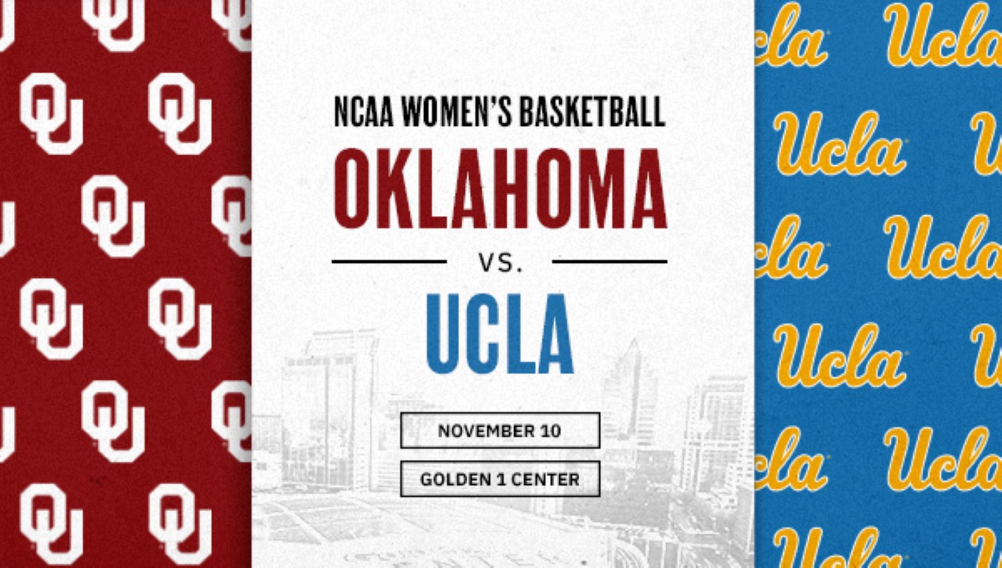Oklahoma vs UCLA Women's Basketball