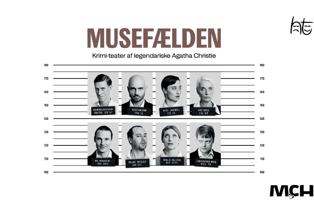 Musefælden show poster