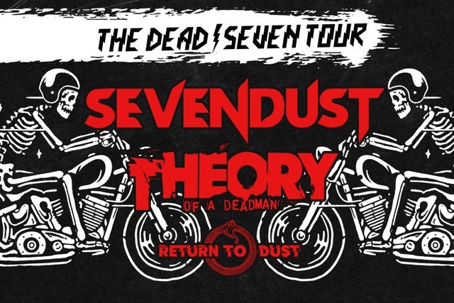 Sevendust & Theory of a Deadman: The Dead / Seven Tour in Tempe promotional photo for Sevendust presale tickets offer