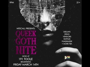 Queer Goth Nite @ 191 Toole