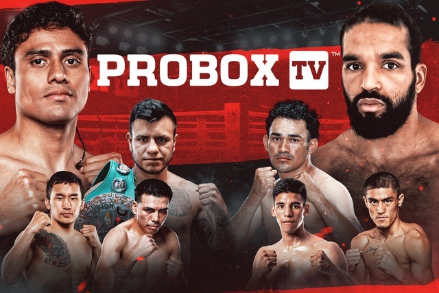 ProBox TV's Contender Series and Local Card featuring Jordan Fuentes presales in Fresno