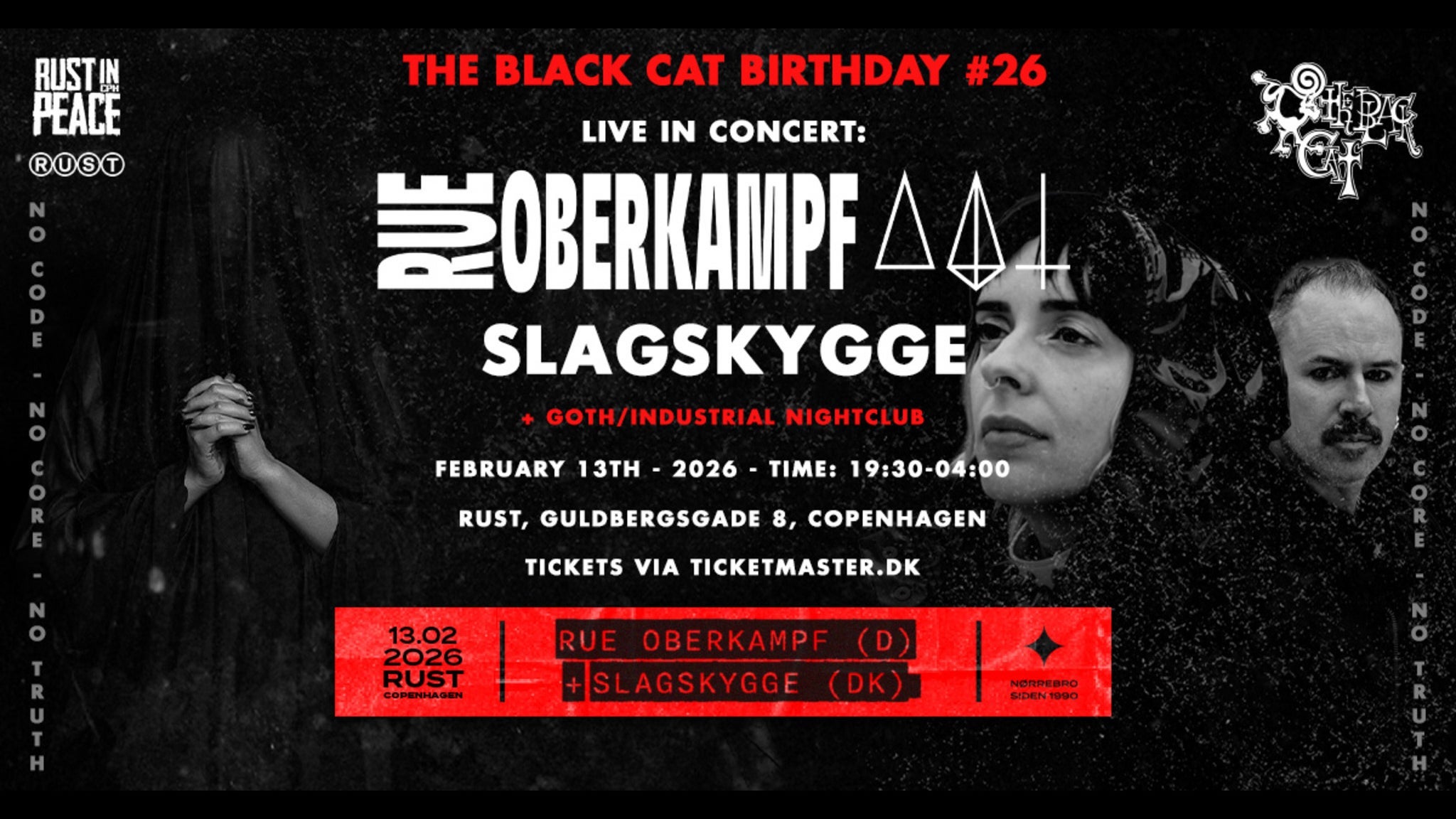 The Black Cat: RUE OBERKAMPF (DE) + SLAGSKYGGE (DK) – 2026-02-13