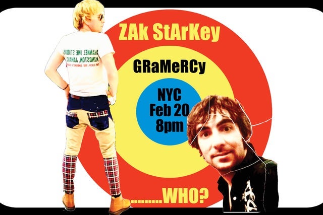 An Evening with Zak Starkey presale information on freepresalepasswords.com