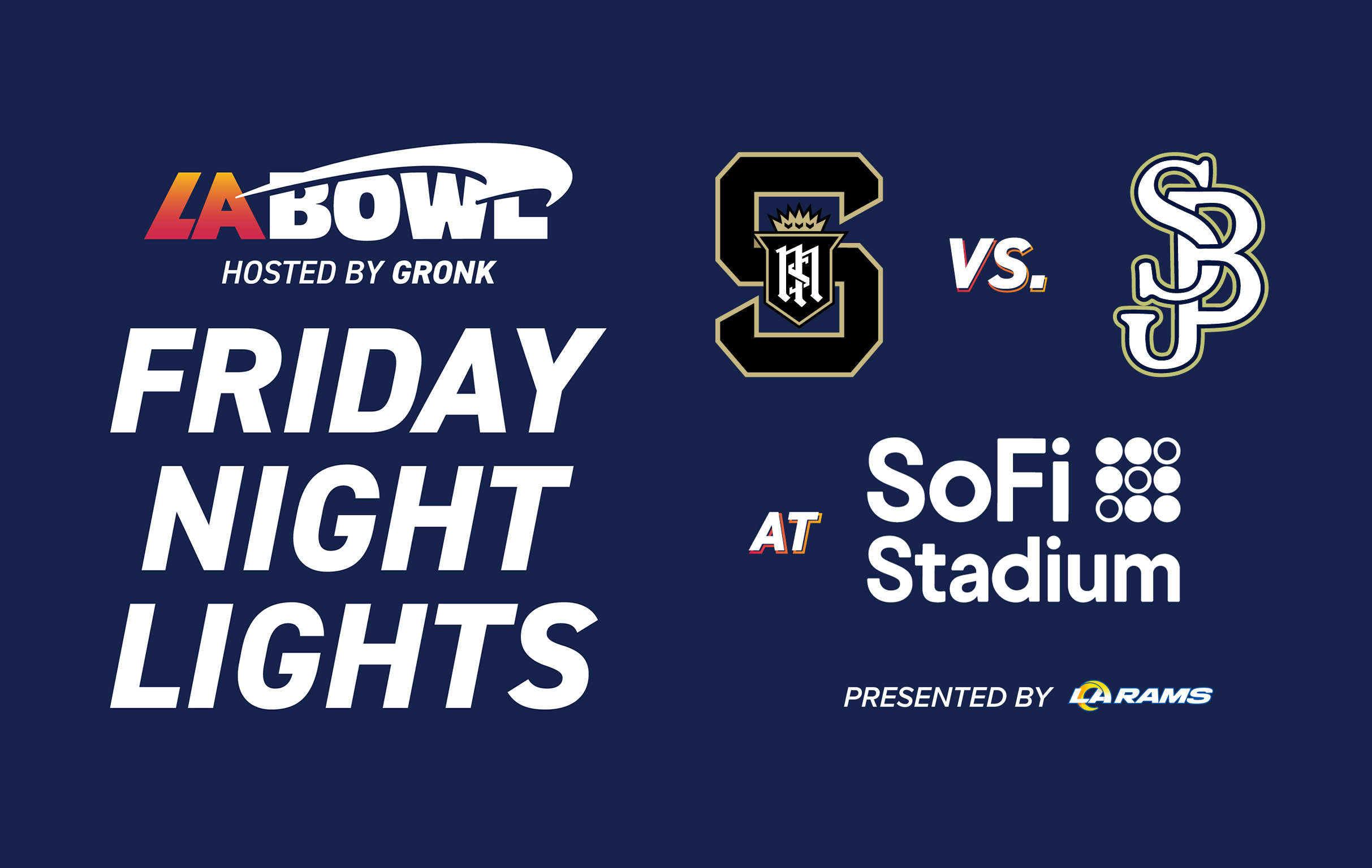 Servite High School vs St John Bosco High School Football at SoFi Stadium – Inglewood, CA