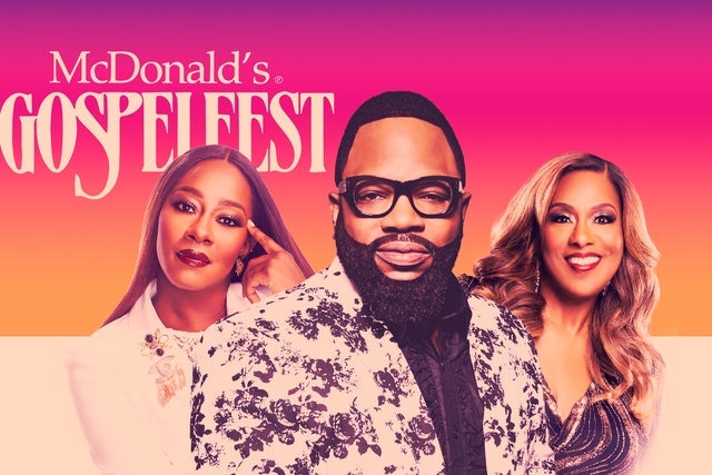Official McDonald's Gospelfest presale code (Via TMPresale.com)