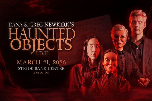 Presale codes for haunted objects live!: members use these when buying pre-sale tickets