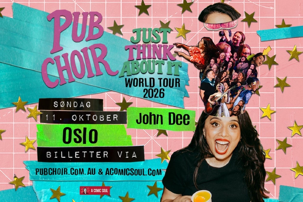 PUB CHOIR - JUST THINK ABOUT IT - WORLD TOUR