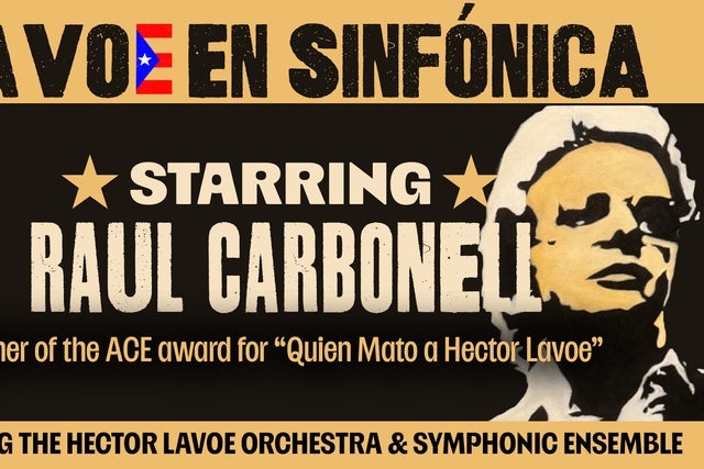 Lavoe en Sinfónica in Bronx promotional photo for BHM presale tickets offer