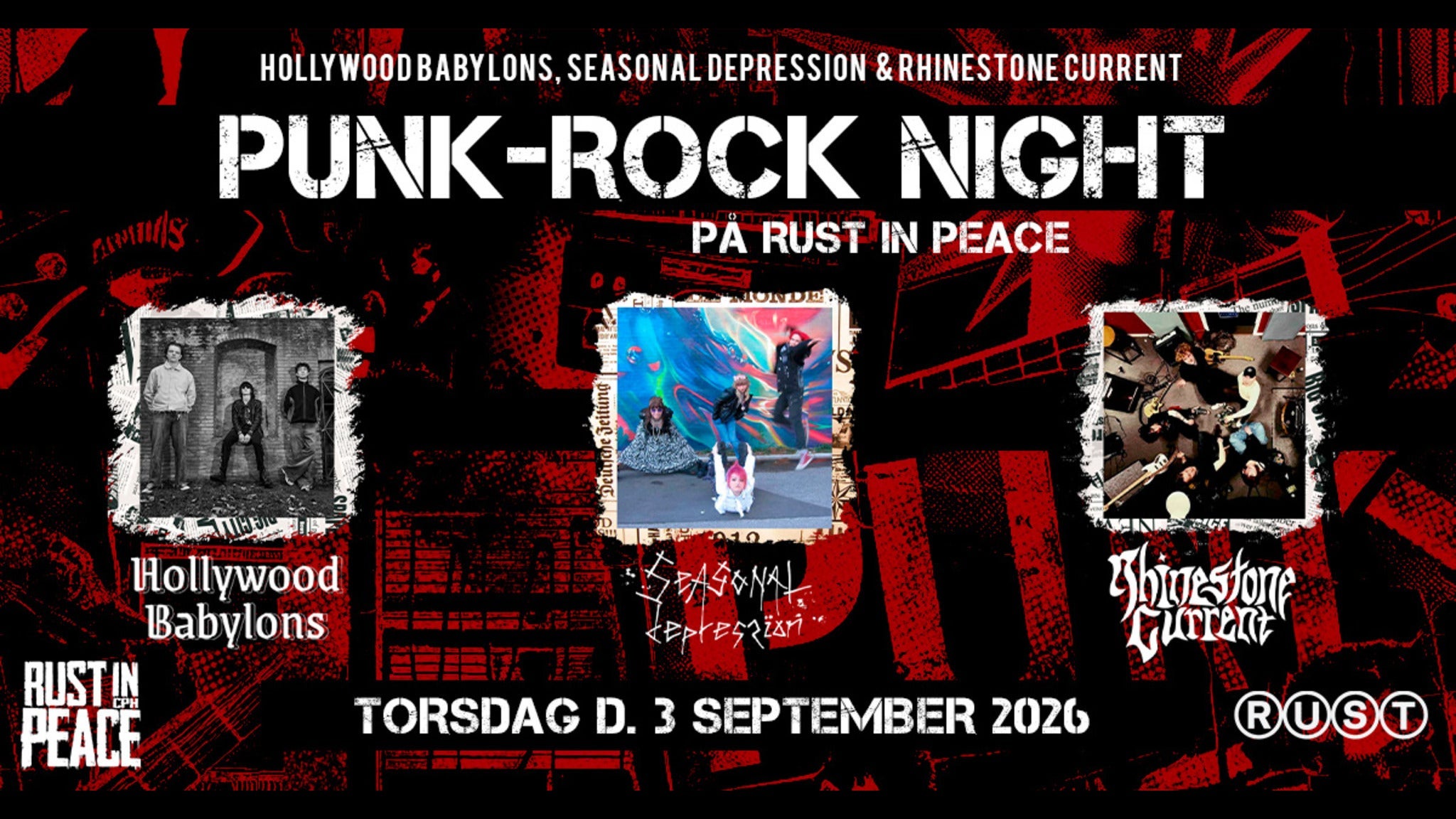 Hollywood Babylons + Seasonal Depression + Rhinestone Current