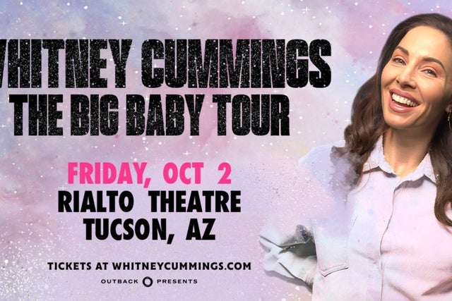 Presales to whitney cummings: big baby @ rialto theatre: members use these when buying pre-sale tickets
