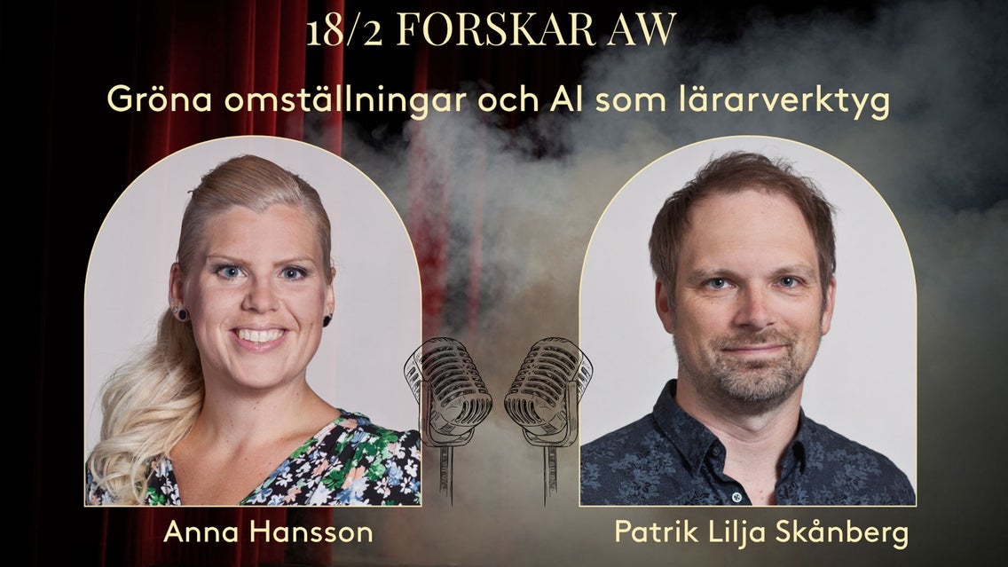 Ett smörrebröd, en dryck och två forskare event image