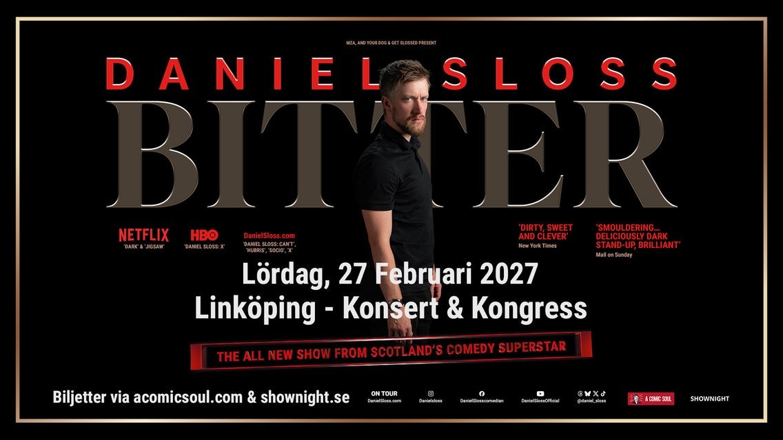 Daniel Sloss: Bitter event image