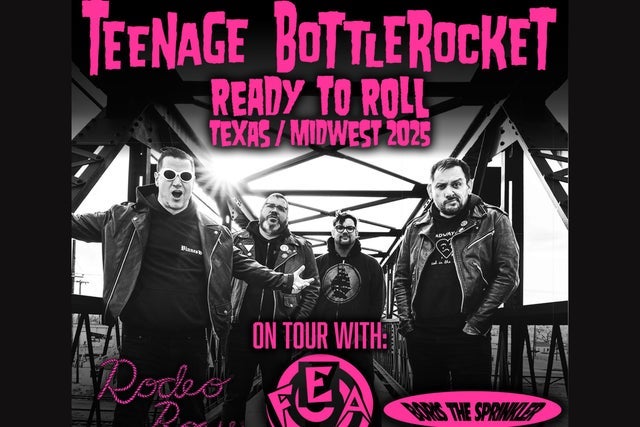 Teenage Bottlerocket presales in Houston