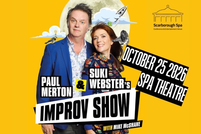 Presales to paul merton &amp; suki webster's improv show: members use these when buying pre-sale tickets