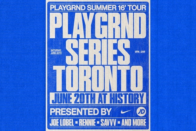 Presales to playgrnd series: members use these when buying pre-sale tickets