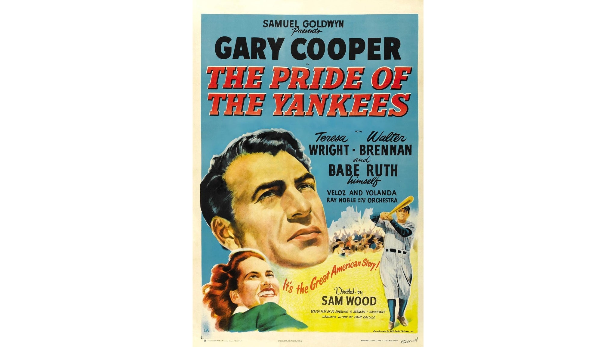 Movie: The Pride of the Yankees (1942) w/ John DiLeo at Milford Theater – Milford, PA