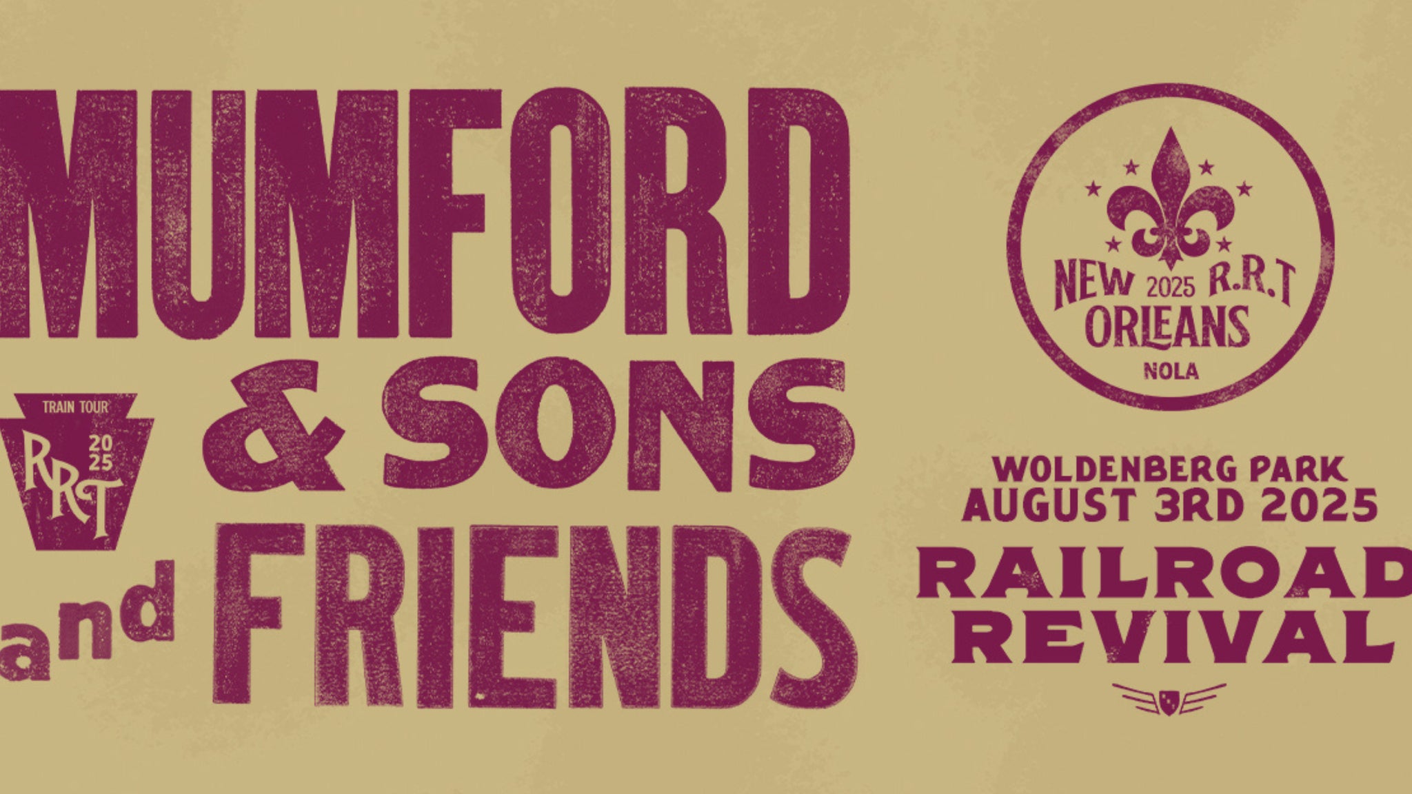 Mumford & Sons and Friends: Railroad Revival Tour