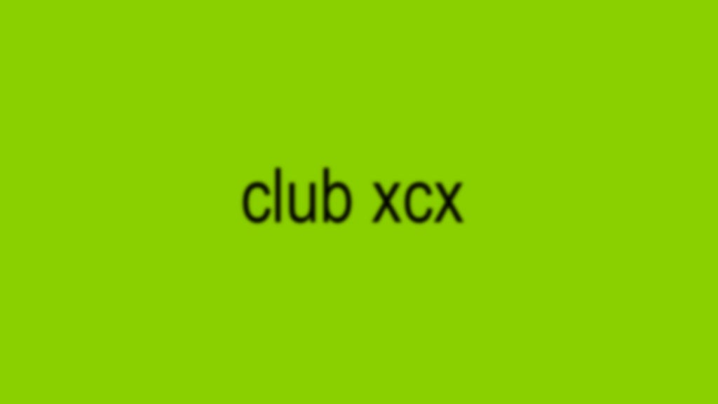 What The Dance Presents: Club XCX (18+)