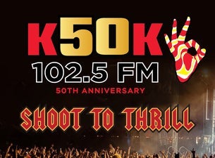 Image of KZOK 102.5 FM 50th Anniversary ft. SHOOT TO THRILL