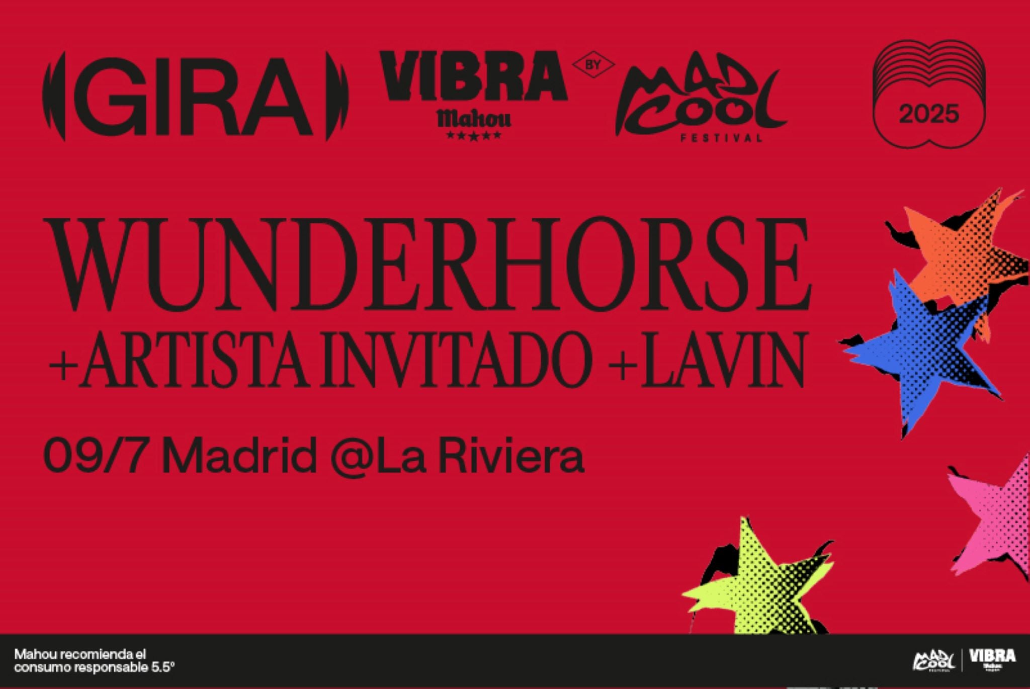 Wunderhorse | Gira Vibra Mahou By Mad Cool 