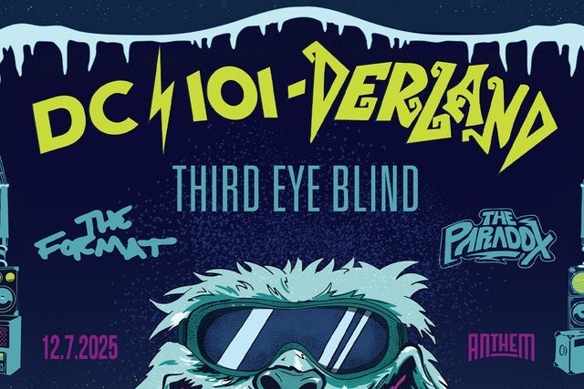 Presale codes for dc101 derland featuring third eye blind, the format, the paradox: members use these when buying pre-sale tickets