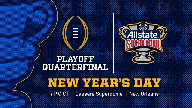 2026 College Football Playoff Quarterfinal at the Allstate Sugar Bowl