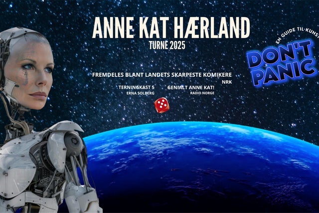 Ticket Reselling ANNE KAT H&AElig;RLAND - DON&acute;T PANIC - En guide til kunstig intelligens?
