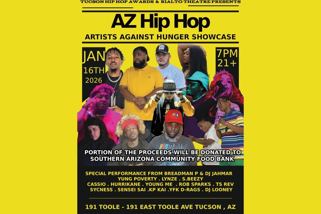 Arizona Hip Hop Artists Against Hunger Showcase @ 191 Toole