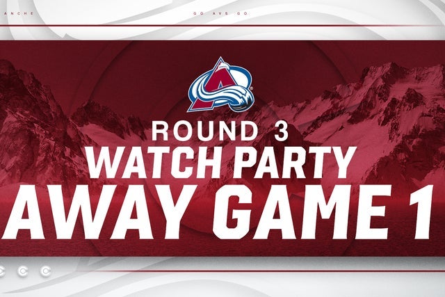 Ticket Reselling Third Round - Watch Party: Avalanche v Knights Rd 3 Away Game 1