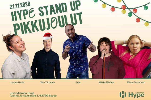 Hype Stand Up pikkujoulut