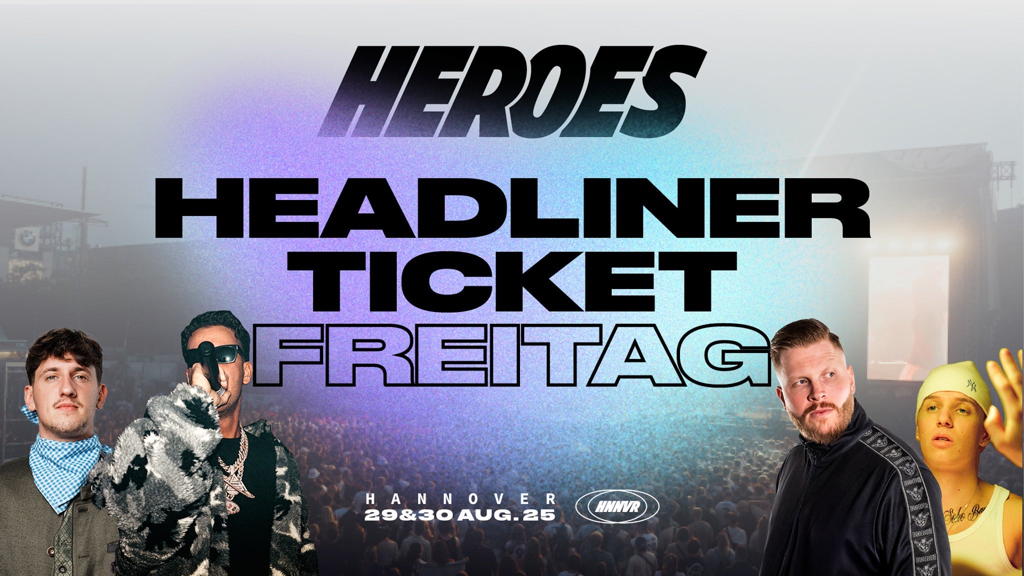 Headliner Ticket Freitag (UFO361, Finch, Tream, $oho Bani)